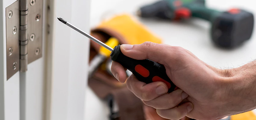 Fix A Broken Door Hole in Shasta Lake, California